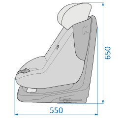 Maxi-Cosi Axissfix Car Seat - Authentic Graphite