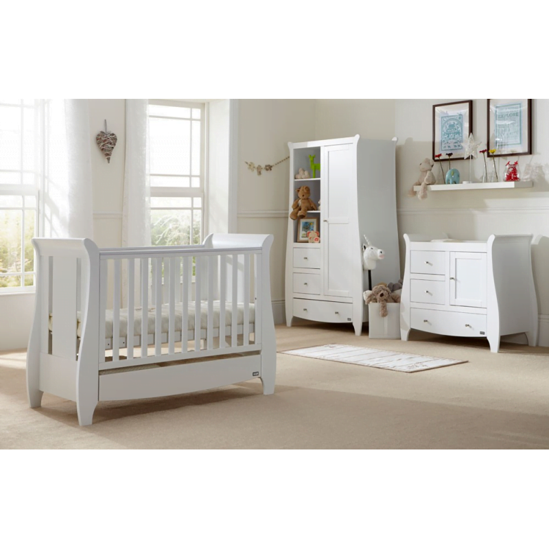 Tutti Bambini Katie 3 Piece Room Set - White