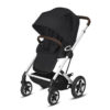 Cybex Talos S Lux (Silver Frame) - Deep Black
