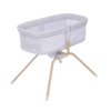Babymore Air Motion Gliding Crib - Grey