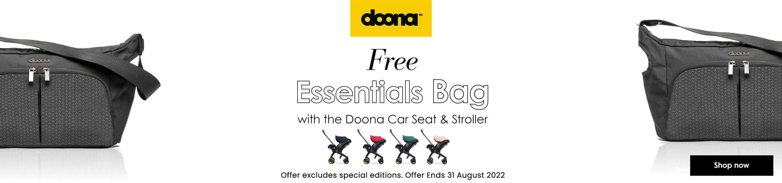 Doona Free Essentials Bag Promo