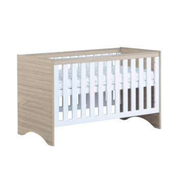 Babymore Veni Cot Bed - Oak White