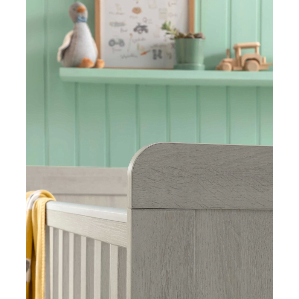 Mamas & Papas Atlas Cot Bed - Grey Wash