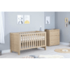 Babymore Luno 2 Piece Room Set - Oak