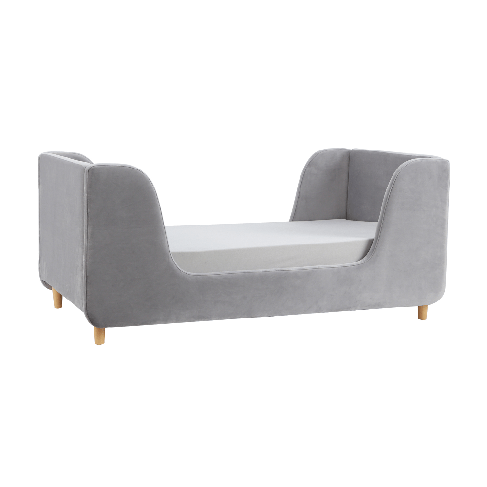 Obaby Lumi Toddler Bed - Velvet Grey