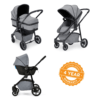 Ickle Bubba Moon 3 in 1 Travel System - Space Grey