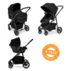 Ickle Bubba Moon 3 in 1 Travel System - Black