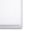 Snuz 2 Pack Crib Fitted Sheets - Grey Spot