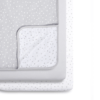 Snuz 3 Piece Crib Bedding Set – Grey Spot