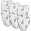 Callowesse Newborn Baby Swaddle - 0-3 Months - Bunny Buddies - Pack of 3