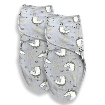 Callowesse Newborn Baby Swaddle - 0-3 Months - Magical Kingdom - Pack of 2
