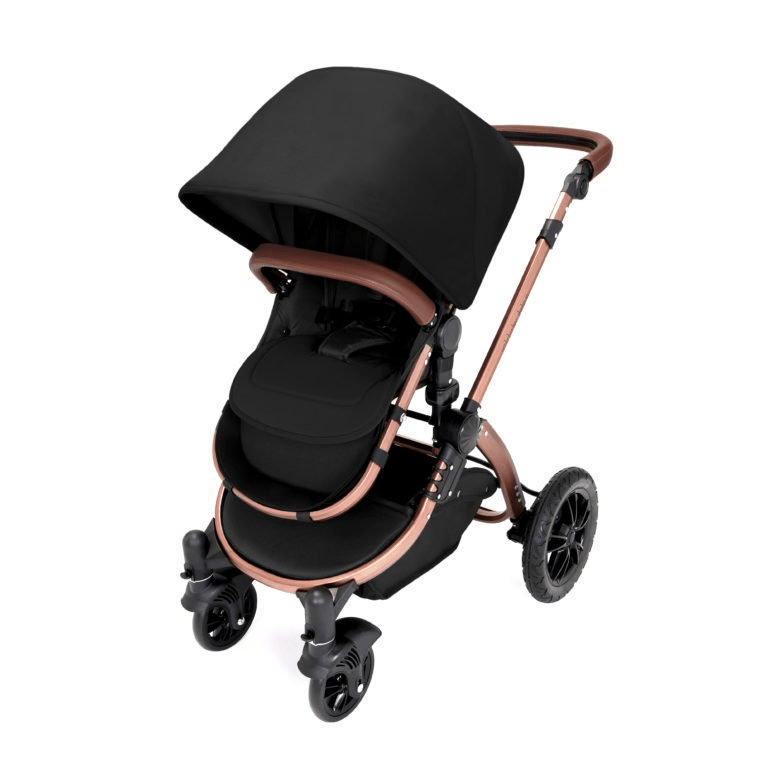 Ickle Bubba Stomp V4 i-Size Travel System With ISOFIX Base - Midnight Bronze
