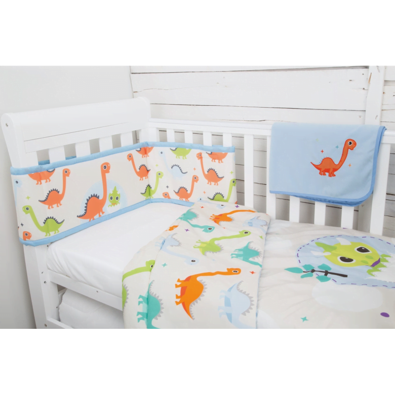 CuddleCo Comfi Dreams 2 Piece Bedding Set - Roarsome Dreams