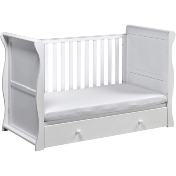East Coast Cot Bed Nebraska Sleigh Cot Bed Nursery Furniture