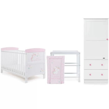Obaby Grace Inspire 3 Piece Room Set - Unicorn