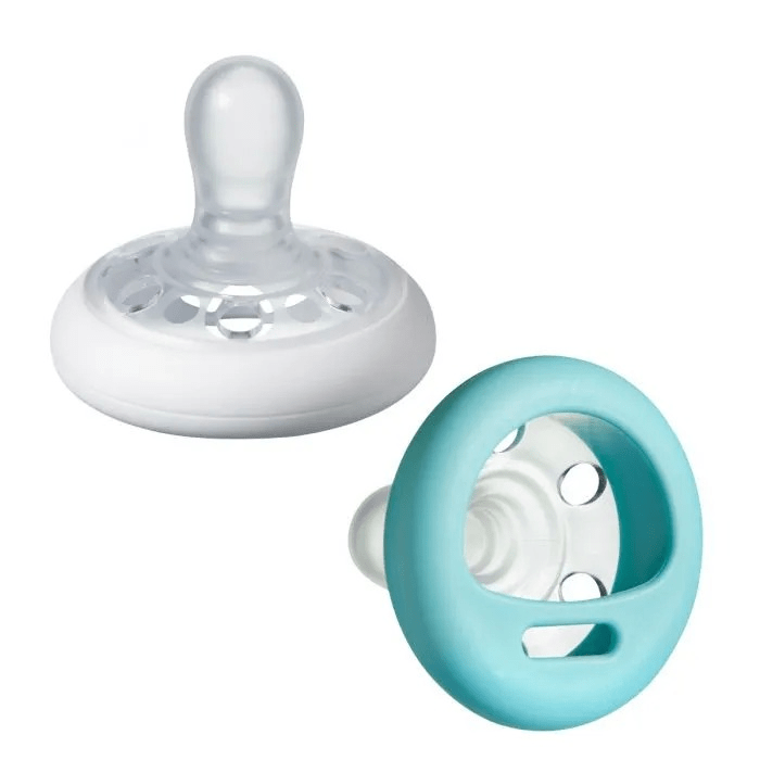 Photos - Bottle Teat / Pacifier Tommee Tippee Closer to Nature Breast Like Soothers 0-6 Mont 