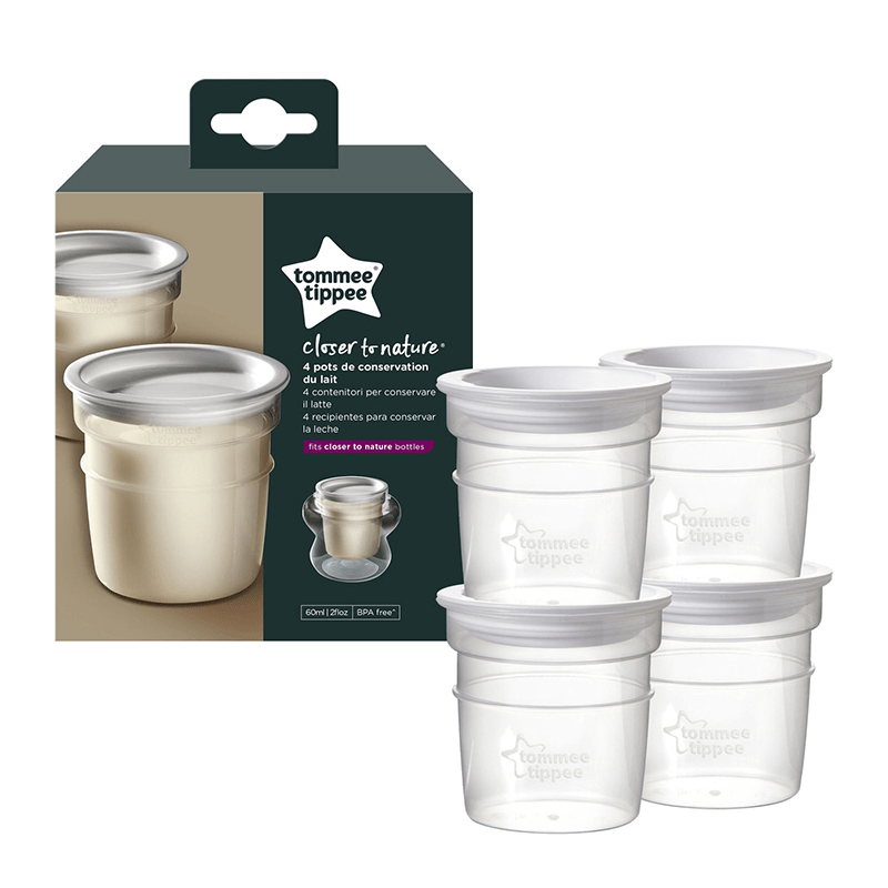 Tommee Tippee Breast Milk Storage Containers 4 pack