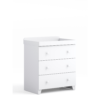 Callowesse Barnack Changing Table Dresser - White