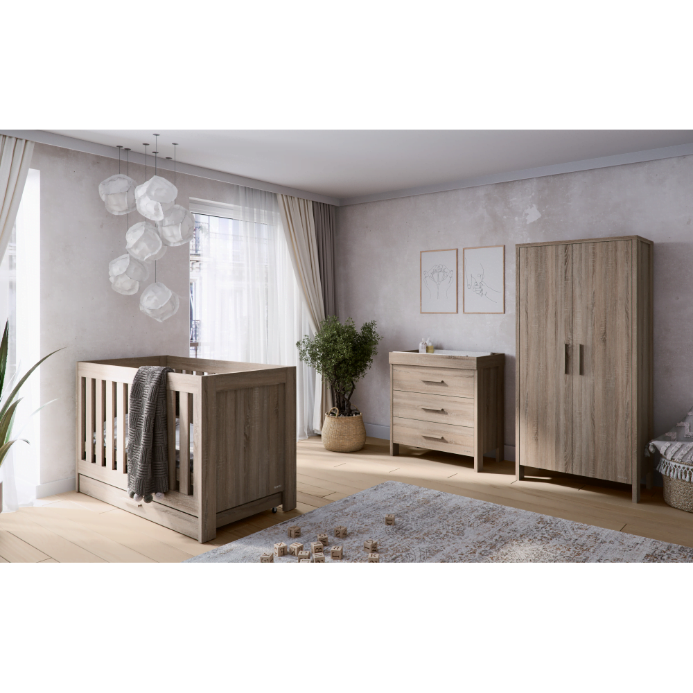 Venicci Forenzo 3 Piece Room Set - Truffle Oak