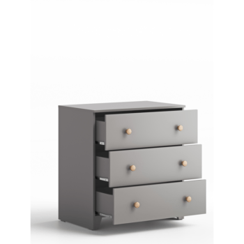 Callowesse Barnack Dresser Changing Unit Grey Oak
