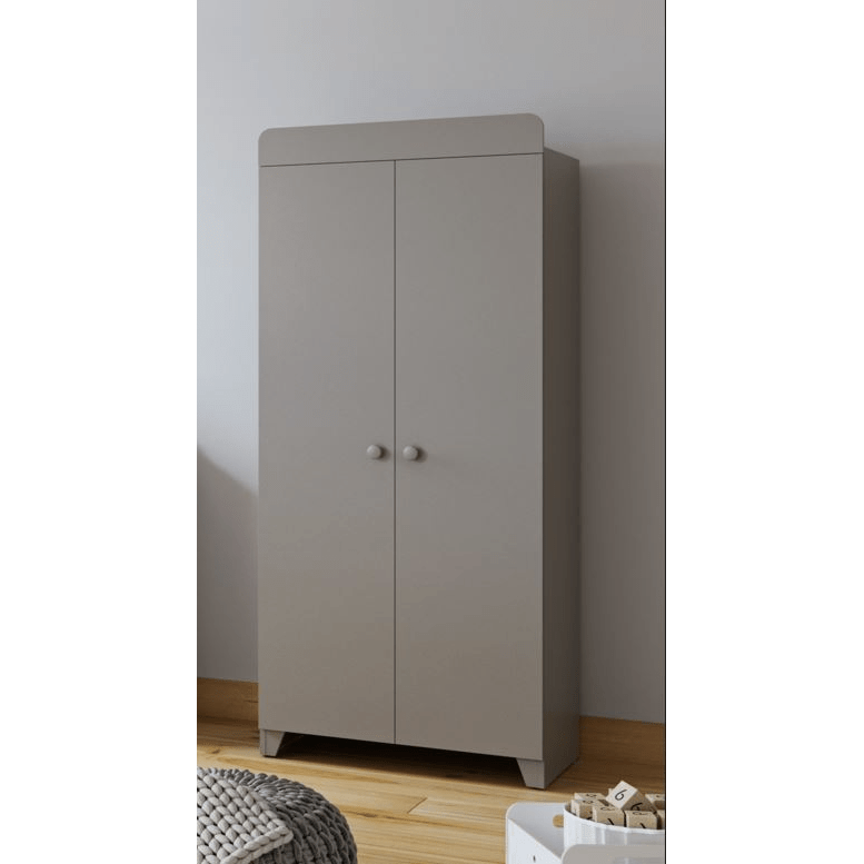 Callowesse Barnack Double Door Wardrobe - Grey