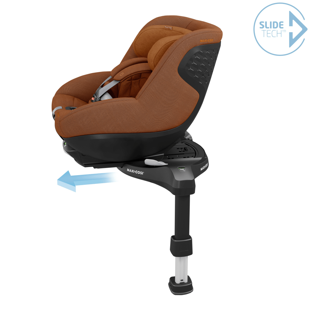 Maxi Cosi Pearl 360 Pro Authentic Cognac Revolutionary Car Seat