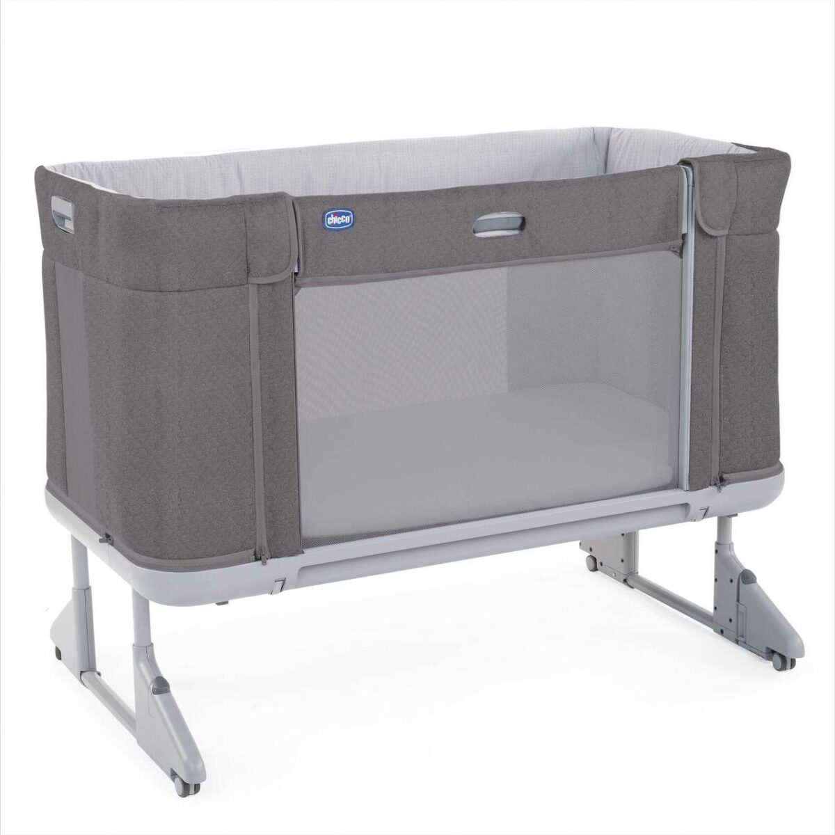 Chicco Next2Me Forever Side-Sleeping Bedside Cot - Moon Grey