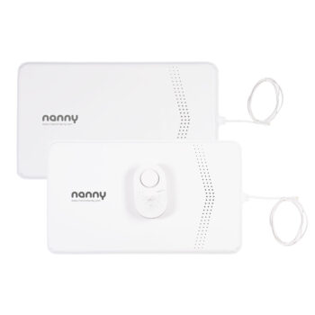Nanny BM-03 Medically Certified Baby Breathing Monitor And Additional Sensor Pad Bundle