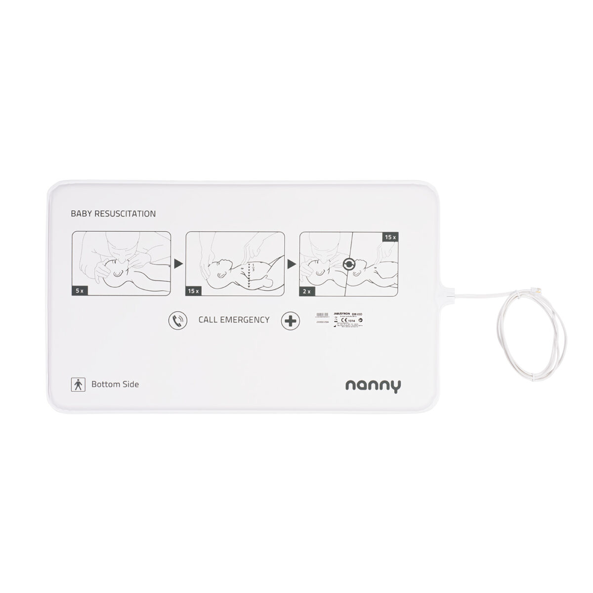 Nanny BM-03 Medically Certified Baby Breathing Monitor And Additional Sensor Pad Bundle - Image 26
