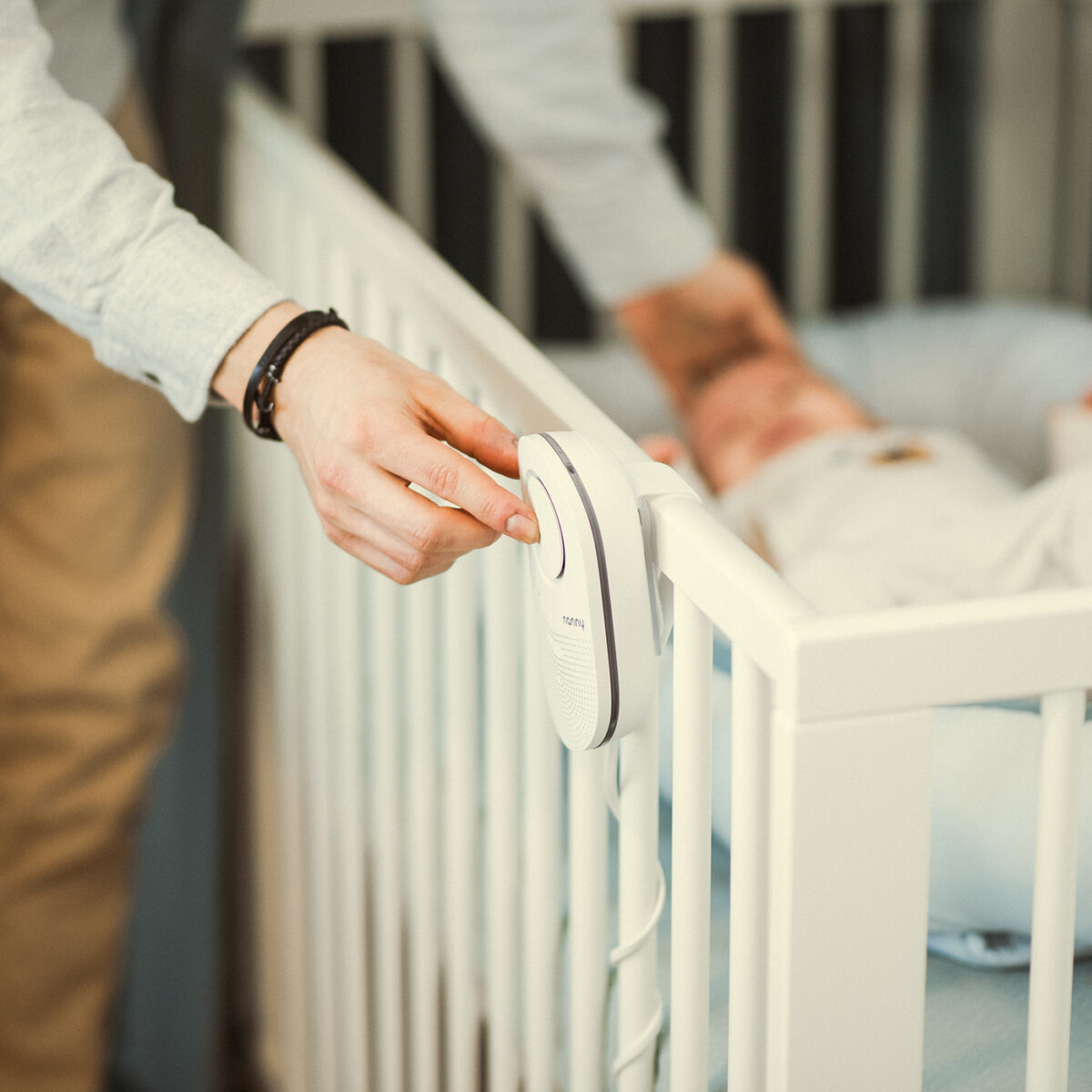 Nanny BM-03 Medically Certified Baby Breathing Monitor And Additional Sensor Pad Bundle - Image 30